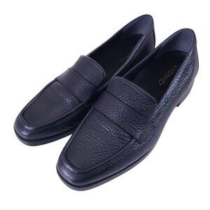 Vionic Womens Sellah Black Leather Loafer Shoes 7.5